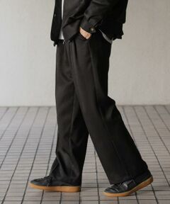 SENSE OF PLACE by URBAN RESEARCH / センスオブプレイス バイ アーバンリサーチ その他パンツ | 『セットアップ対応』ウールライクダブルタックワイドパンツ