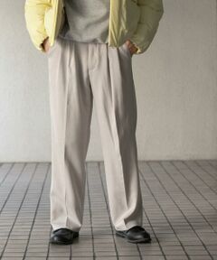 SENSE OF PLACE by URBAN RESEARCH / センスオブプレイス バイ アーバンリサーチ その他パンツ | 『セットアップ対応』ウールライクダブルタックワイドパンツ