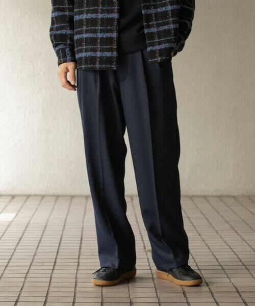 SENSE OF PLACE by URBAN RESEARCH / センスオブプレイス バイ アーバンリサーチ その他パンツ | 『セットアップ対応』ウールライクダブルタックワイドパンツ | 詳細1