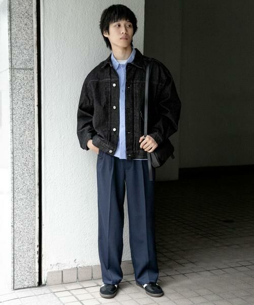 SENSE OF PLACE by URBAN RESEARCH / センスオブプレイス バイ アーバンリサーチ その他パンツ | 『セットアップ対応』ウールライクダブルタックワイドパンツ | 詳細14