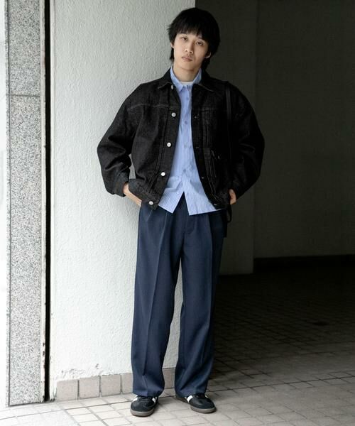 SENSE OF PLACE by URBAN RESEARCH / センスオブプレイス バイ アーバンリサーチ その他パンツ | 『セットアップ対応』ウールライクダブルタックワイドパンツ | 詳細15