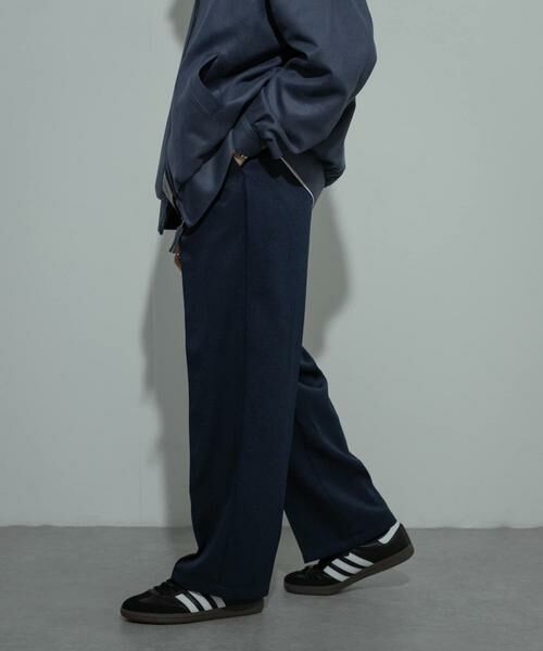 SENSE OF PLACE by URBAN RESEARCH / センスオブプレイス バイ アーバンリサーチ その他パンツ | 『セットアップ対応』ウールライクダブルタックワイドパンツ | 詳細20