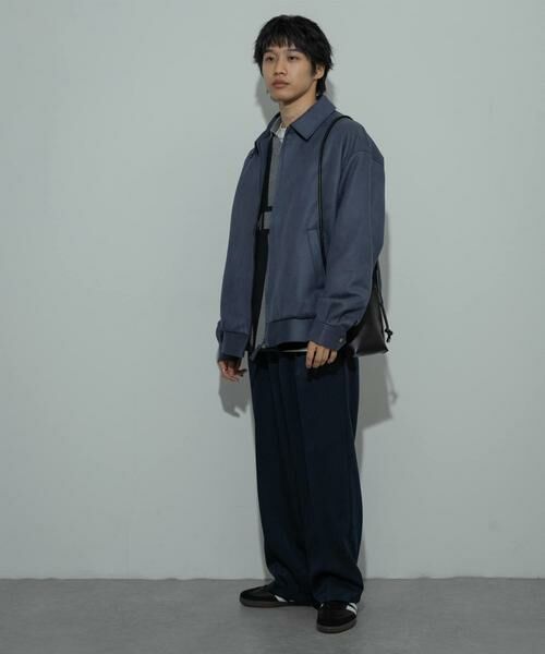 SENSE OF PLACE by URBAN RESEARCH / センスオブプレイス バイ アーバンリサーチ その他パンツ | 『セットアップ対応』ウールライクダブルタックワイドパンツ | 詳細23