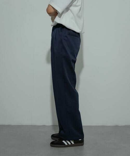 SENSE OF PLACE by URBAN RESEARCH / センスオブプレイス バイ アーバンリサーチ その他パンツ | 『セットアップ対応』ウールライクダブルタックワイドパンツ | 詳細25