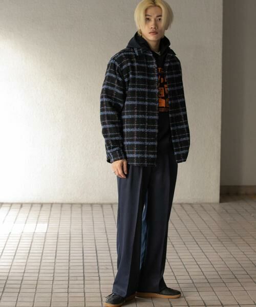 SENSE OF PLACE by URBAN RESEARCH / センスオブプレイス バイ アーバンリサーチ その他パンツ | 『セットアップ対応』ウールライクダブルタックワイドパンツ | 詳細4