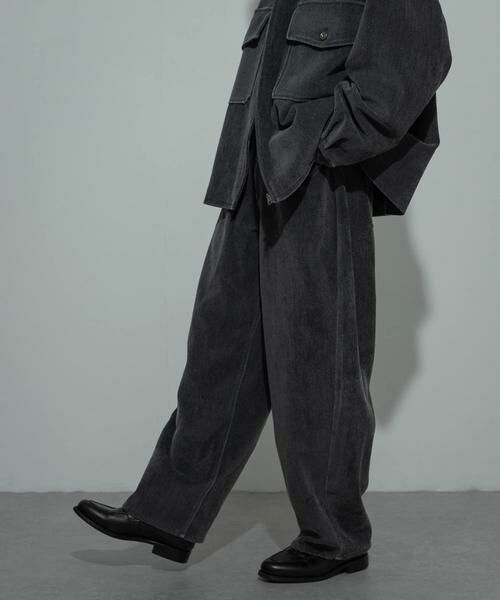 SENSE OF PLACE by URBAN RESEARCH / センスオブプレイス バイ アーバンリサーチ その他パンツ | 『セットアップ対応』ヴィンテージツイルカーブパンツ | 詳細19