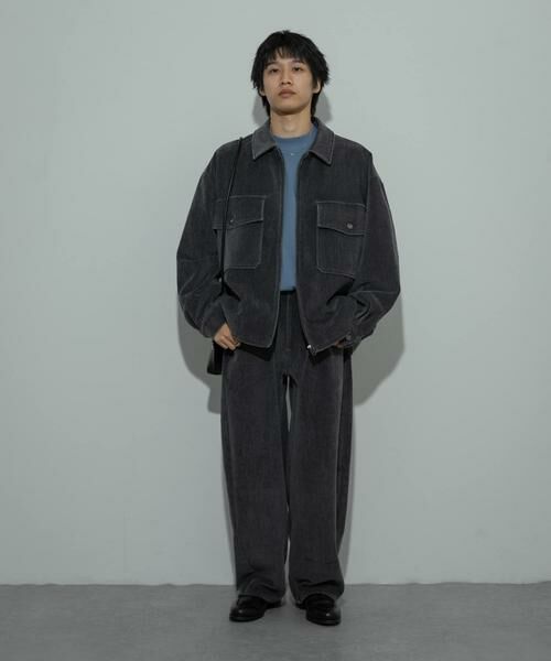 SENSE OF PLACE by URBAN RESEARCH / センスオブプレイス バイ アーバンリサーチ その他パンツ | 『セットアップ対応』ヴィンテージツイルカーブパンツ | 詳細20