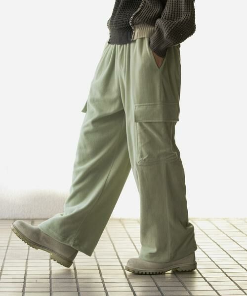 SENSE OF PLACE by URBAN RESEARCH / センスオブプレイス バイ アーバンリサーチ その他パンツ | フリースカーゴパンツ | 詳細3