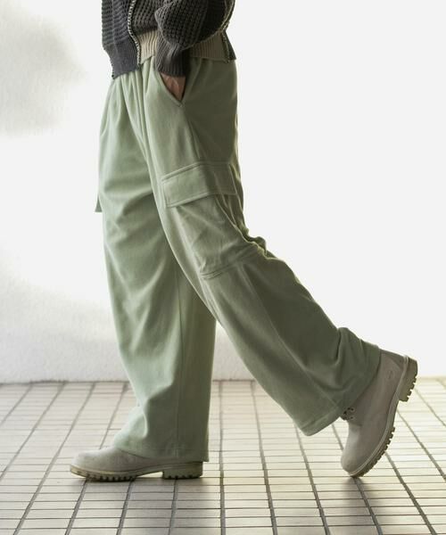 SENSE OF PLACE by URBAN RESEARCH / センスオブプレイス バイ アーバンリサーチ その他パンツ | フリースカーゴパンツ | 詳細4