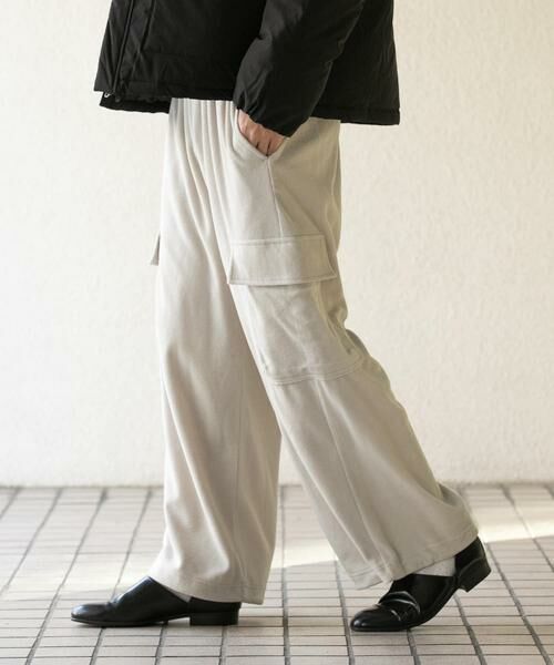 SENSE OF PLACE by URBAN RESEARCH / センスオブプレイス バイ アーバンリサーチ その他パンツ | フリースカーゴパンツ | 詳細17