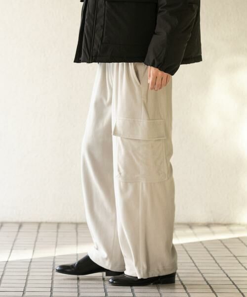 SENSE OF PLACE by URBAN RESEARCH / センスオブプレイス バイ アーバンリサーチ その他パンツ | フリースカーゴパンツ | 詳細19