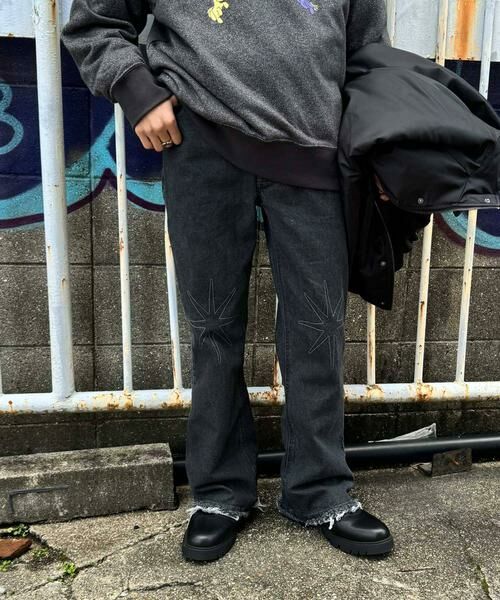 SENSE OF PLACE by URBAN RESEARCH / センスオブプレイス バイ アーバンリサーチ デニムパンツ | 『別注』SHUHEI KOKI×SENSE OF PLACE　フレアデニム | 詳細15