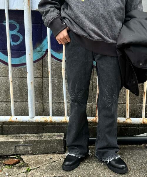 SENSE OF PLACE by URBAN RESEARCH / センスオブプレイス バイ アーバンリサーチ デニムパンツ | 『別注』SHUHEI KOKI×SENSE OF PLACE　フレアデニム | 詳細16