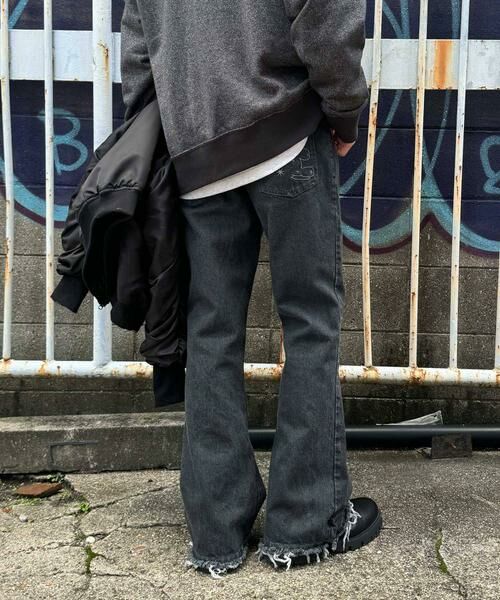 SENSE OF PLACE by URBAN RESEARCH / センスオブプレイス バイ アーバンリサーチ デニムパンツ | 『別注』SHUHEI KOKI×SENSE OF PLACE　フレアデニム | 詳細19
