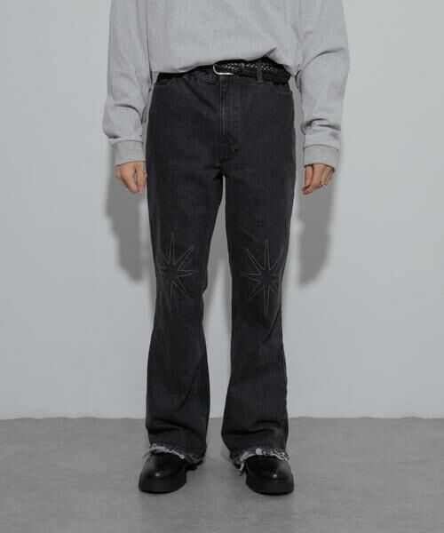 SENSE OF PLACE by URBAN RESEARCH / センスオブプレイス バイ アーバンリサーチ デニムパンツ | 『別注』SHUHEI KOKI×SENSE OF PLACE　フレアデニム | 詳細23