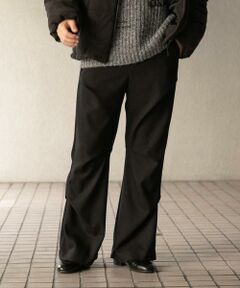 SENSE OF PLACE by URBAN RESEARCH / センスオブプレイス バイ アーバンリサーチ その他パンツ | ウールライクランダムタックパンツ