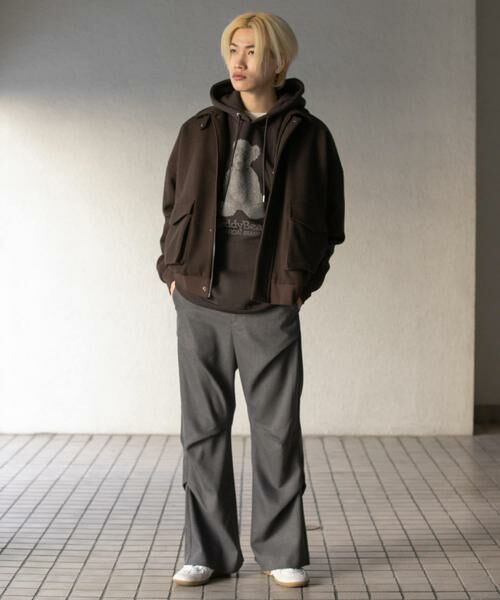 SENSE OF PLACE by URBAN RESEARCH / センスオブプレイス バイ アーバンリサーチ その他パンツ | ウールライクランダムタックパンツ | 詳細18