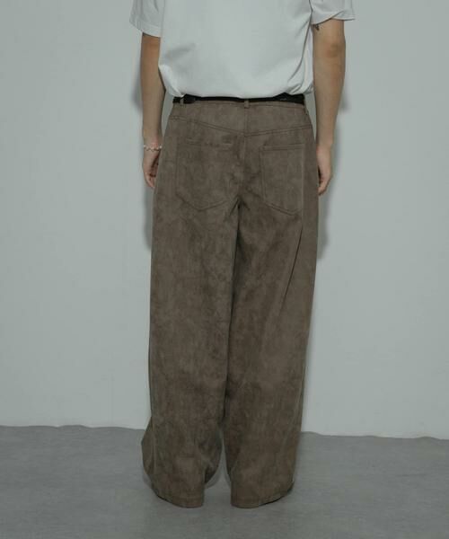 SENSE OF PLACE by URBAN RESEARCH / センスオブプレイス バイ アーバンリサーチ その他パンツ | フェイクスエード5pパンツ | 詳細11