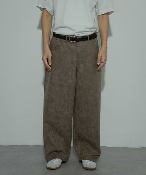 SENSE OF PLACE by URBAN RESEARCH / センスオブプレイス バイ アーバンリサーチ その他パンツ | フェイクスエード5pパンツ | 詳細9