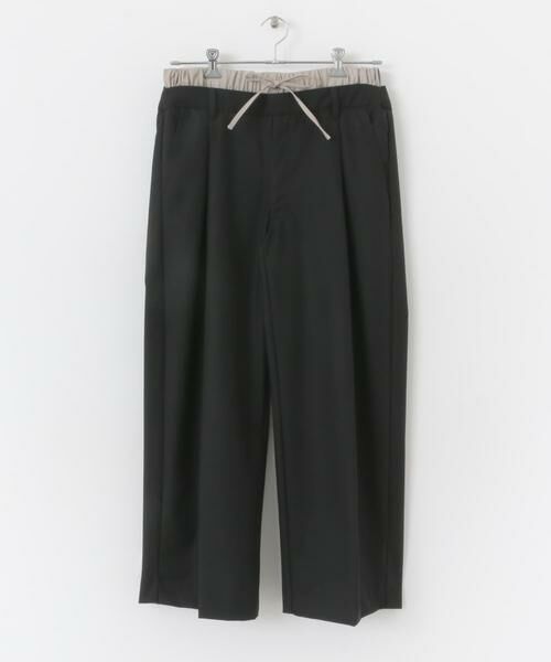 SENSE OF PLACE by URBAN RESEARCH / センスオブプレイス バイ アーバンリサーチ その他パンツ | ウールライクフェイクレイヤードスラックス | 詳細9