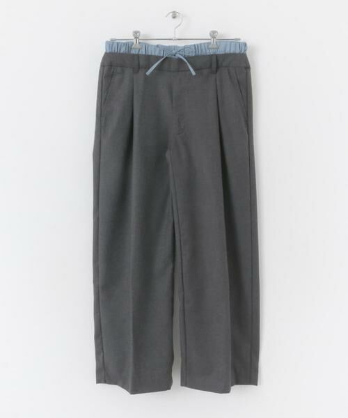SENSE OF PLACE by URBAN RESEARCH / センスオブプレイス バイ アーバンリサーチ その他パンツ | ウールライクフェイクレイヤードスラックス | 詳細20