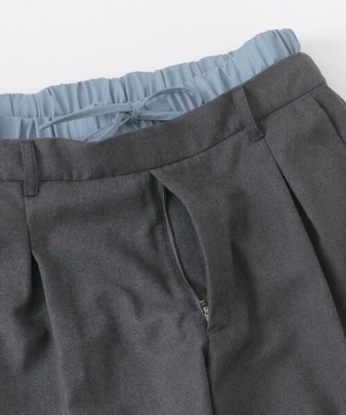 SENSE OF PLACE by URBAN RESEARCH / センスオブプレイス バイ アーバンリサーチ その他パンツ | ウールライクフェイクレイヤードスラックス | 詳細21