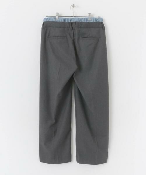 SENSE OF PLACE by URBAN RESEARCH / センスオブプレイス バイ アーバンリサーチ その他パンツ | ウールライクフェイクレイヤードスラックス | 詳細23