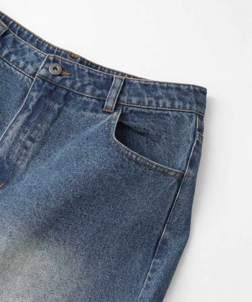 SENSE OF PLACE by URBAN RESEARCH / センスオブプレイス バイ アーバンリサーチ その他パンツ | ラウンドパネルワイドデニム | 詳細10