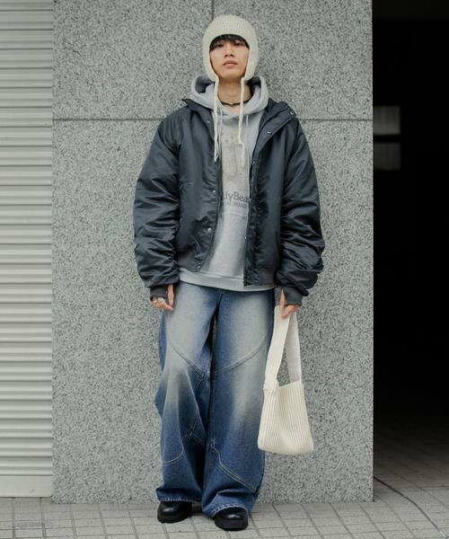 SENSE OF PLACE by URBAN RESEARCH / センスオブプレイス バイ アーバンリサーチ その他パンツ | ラウンドパネルワイドデニム | 詳細5