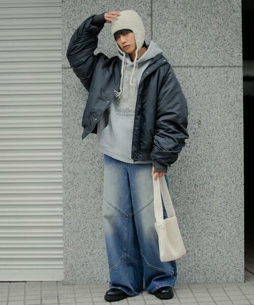 SENSE OF PLACE by URBAN RESEARCH / センスオブプレイス バイ アーバンリサーチ その他パンツ | ラウンドパネルワイドデニム | 詳細6