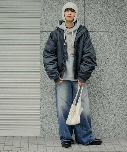 SENSE OF PLACE by URBAN RESEARCH / センスオブプレイス バイ アーバンリサーチ その他パンツ | ラウンドパネルワイドデニム | 詳細7