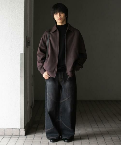 SENSE OF PLACE by URBAN RESEARCH / センスオブプレイス バイ アーバンリサーチ その他パンツ | ラウンドパネルワイドデニム | 詳細20