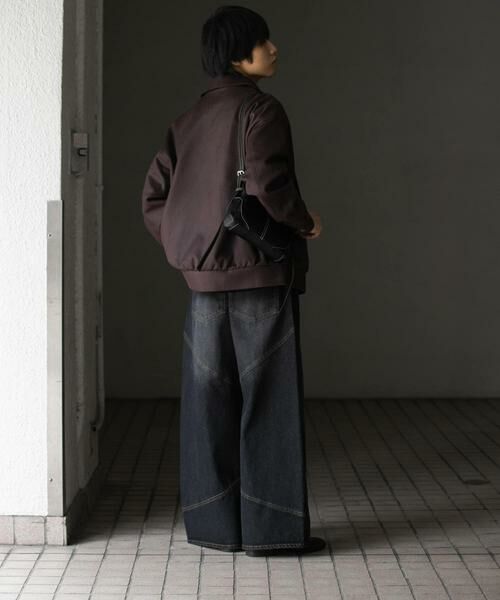 SENSE OF PLACE by URBAN RESEARCH / センスオブプレイス バイ アーバンリサーチ その他パンツ | ラウンドパネルワイドデニム | 詳細22