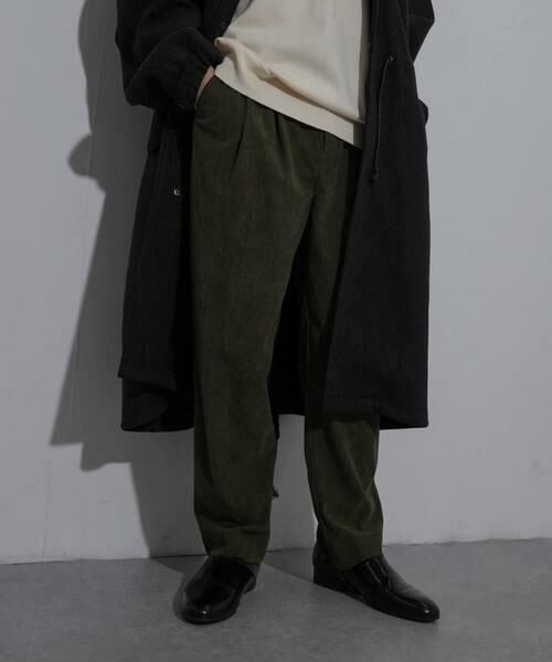 SENSE OF PLACE by URBAN RESEARCH / センスオブプレイス バイ アーバンリサーチ その他パンツ | コーデュロイタックテーパードスラックス | 詳細3
