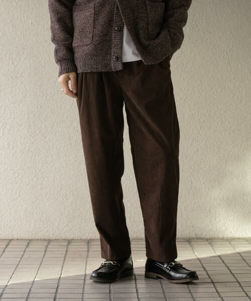 SENSE OF PLACE by URBAN RESEARCH / センスオブプレイス バイ アーバンリサーチ その他パンツ | コーデュロイタックテーパードスラックス | 詳細13