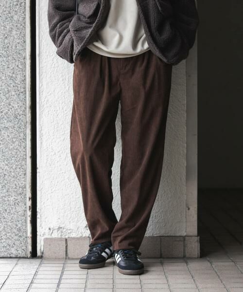 SENSE OF PLACE by URBAN RESEARCH / センスオブプレイス バイ アーバンリサーチ その他パンツ | コーデュロイタックテーパードスラックス | 詳細23