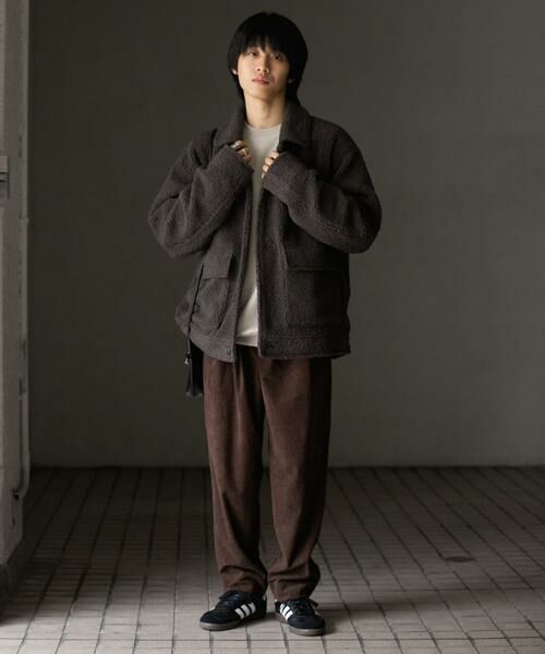 SENSE OF PLACE by URBAN RESEARCH / センスオブプレイス バイ アーバンリサーチ その他パンツ | コーデュロイタックテーパードスラックス | 詳細26