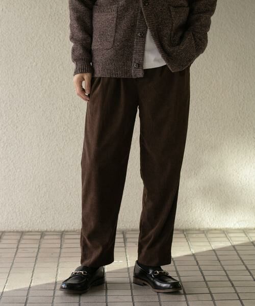 SENSE OF PLACE by URBAN RESEARCH / センスオブプレイス バイ アーバンリサーチ その他パンツ | コーデュロイタックテーパードスラックス | 詳細14