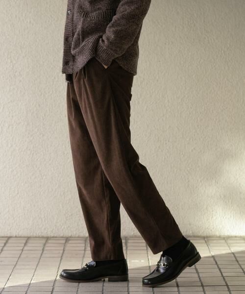 SENSE OF PLACE by URBAN RESEARCH / センスオブプレイス バイ アーバンリサーチ その他パンツ | コーデュロイタックテーパードスラックス | 詳細16