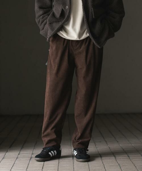 SENSE OF PLACE by URBAN RESEARCH / センスオブプレイス バイ アーバンリサーチ その他パンツ | コーデュロイタックテーパードスラックス | 詳細19