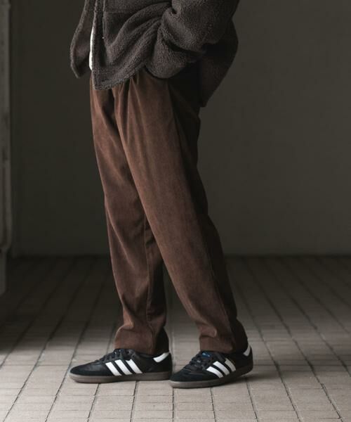 SENSE OF PLACE by URBAN RESEARCH / センスオブプレイス バイ アーバンリサーチ その他パンツ | コーデュロイタックテーパードスラックス | 詳細21