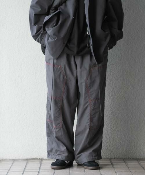 SENSE OF PLACE by URBAN RESEARCH / センスオブプレイス バイ アーバンリサーチ その他パンツ | ツートーンダブルニーパンツ | 詳細10