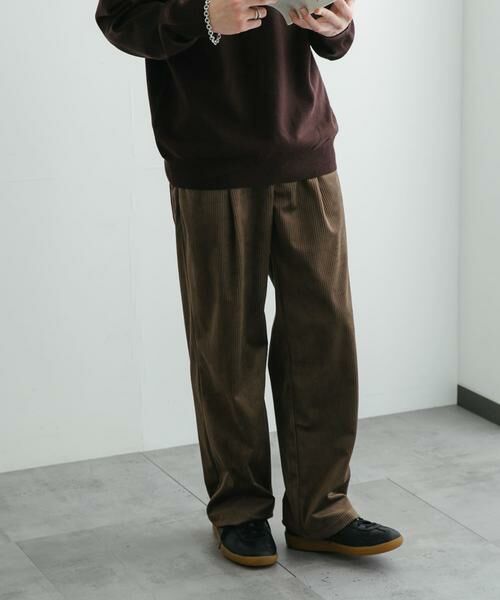 SENSE OF PLACE by URBAN RESEARCH / センスオブプレイス バイ アーバンリサーチ その他パンツ | コーデュロイタックワイドパンツ | 詳細10