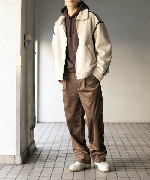 SENSE OF PLACE by URBAN RESEARCH / センスオブプレイス バイ アーバンリサーチ その他パンツ | コーデュロイタックワイドパンツ | 詳細5