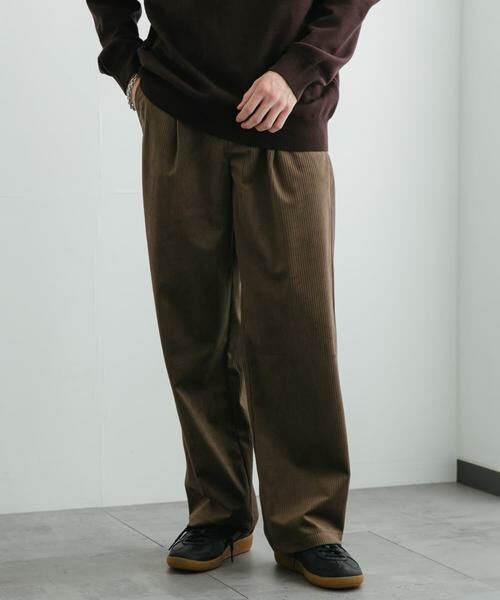 SENSE OF PLACE by URBAN RESEARCH / センスオブプレイス バイ アーバンリサーチ その他パンツ | コーデュロイタックワイドパンツ | 詳細8