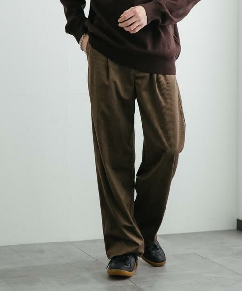 SENSE OF PLACE by URBAN RESEARCH / センスオブプレイス バイ アーバンリサーチ その他パンツ | コーデュロイタックワイドパンツ | 詳細9