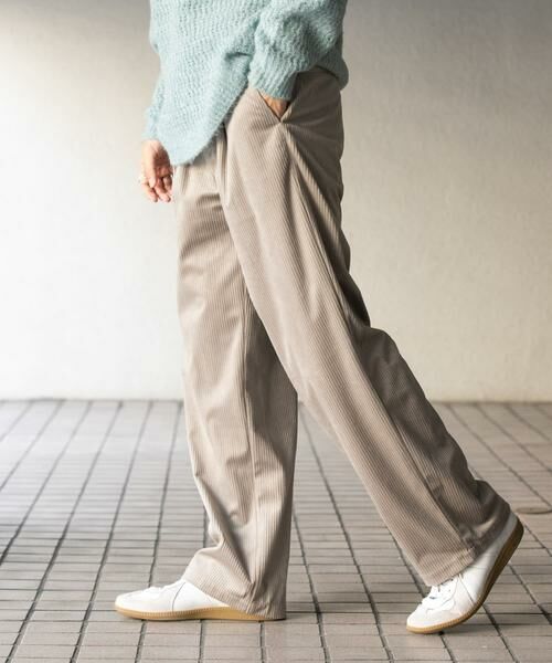 SENSE OF PLACE by URBAN RESEARCH / センスオブプレイス バイ アーバンリサーチ その他パンツ | コーデュロイタックワイドパンツ | 詳細19
