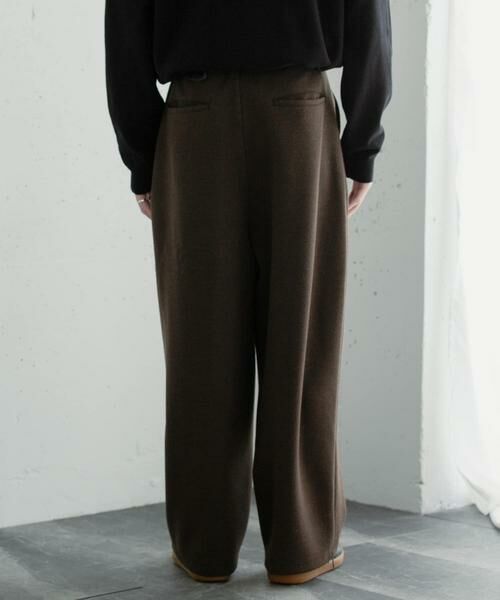 SENSE OF PLACE by URBAN RESEARCH / センスオブプレイス バイ アーバンリサーチ その他パンツ | メルトンライクワイドパンツ | 詳細11