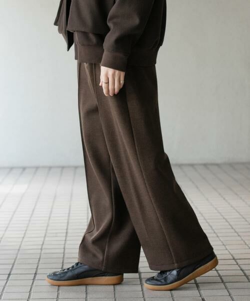 SENSE OF PLACE by URBAN RESEARCH / センスオブプレイス バイ アーバンリサーチ その他パンツ | メルトンライクワイドパンツ | 詳細3