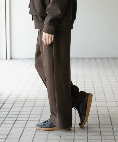 SENSE OF PLACE by URBAN RESEARCH / センスオブプレイス バイ アーバンリサーチ その他パンツ | メルトンライクワイドパンツ | 詳細4